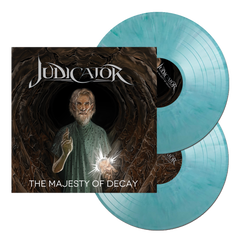 Judicator - The Majesty of Decay on Seaside Swirl LP