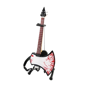 Kiss "Gene Simmons - Bloody Bass" Licensed Mini Guitar - Mainstay Entertainment