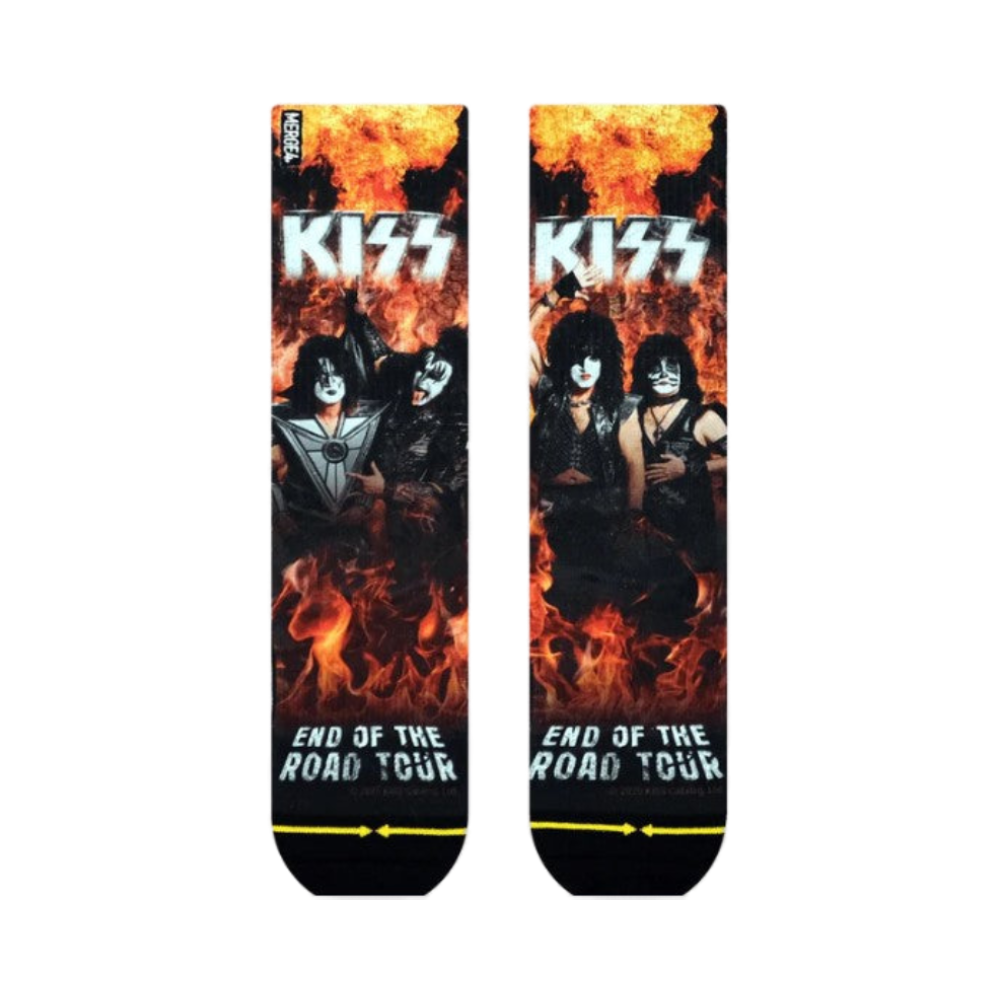 Kiss "Merge4 End of the Road" Crew Socks - Mainstay Entertainment