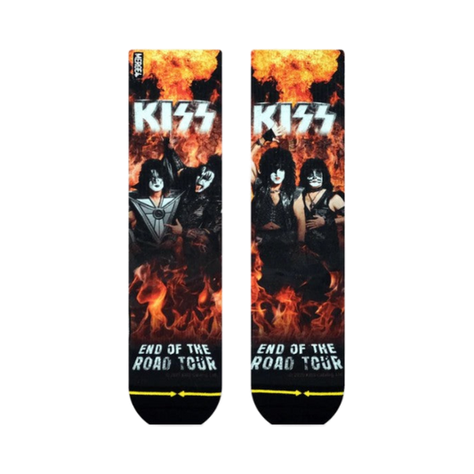 Kiss "Merge4 End of the Road" Crew Socks - Mainstay Entertainment