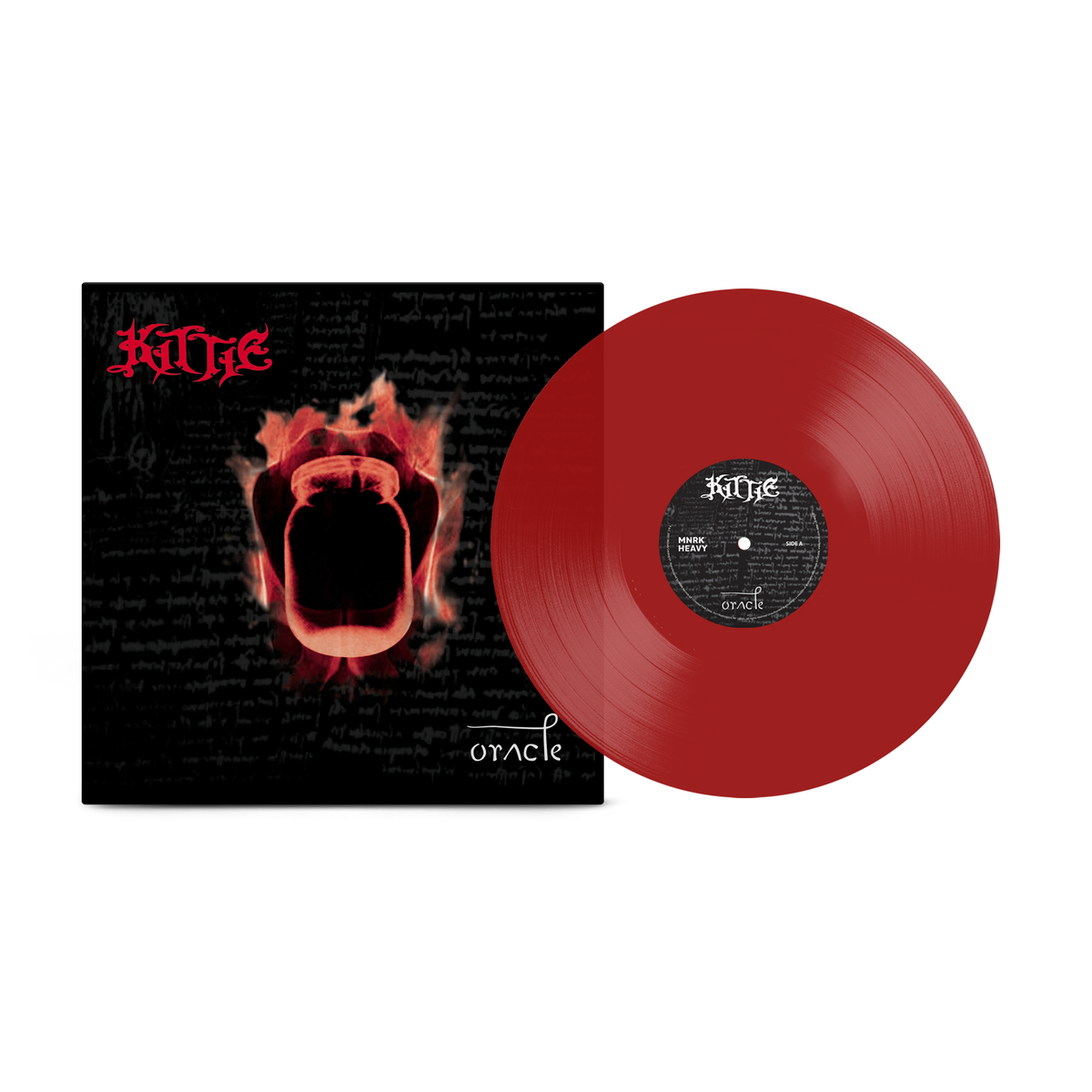 Kittie Oracle Orange & Black Marble Vinyl MNRK Heavy