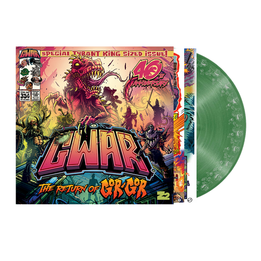GWAR "The Return of Gor Gor" Transparent Green Vinyl