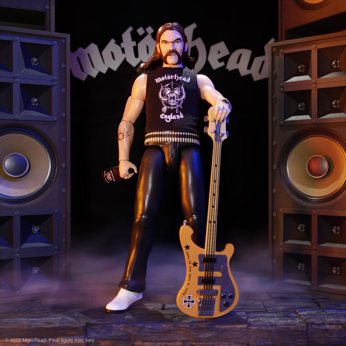 Motorhead Ultimates Lemmy Kilmister 7 Inch Action Figure Rock Movie Heroes
