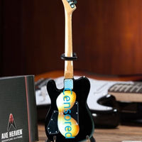 Mötley Crüe "Mick Mars - Girls, Girls, Girls" Black Licensed Mini Guitar - Mainstay Entertainment