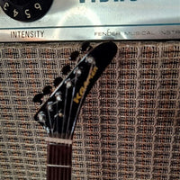 Mötley Crüe "Mick Mars - Girls, Girls, Girls" White Licensed Mini Guitar - Mainstay Entertainment