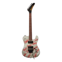 Mötley Crüe "Mick Mars - Girls, Girls, Girls" White Licensed Mini Guitar - Mainstay Entertainment