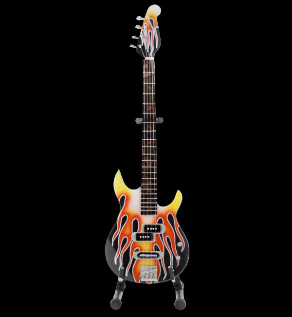 Van Halen "Michael Anthony - BB3000MA Yamaha Flame Bass" Licensed Mini Guitar