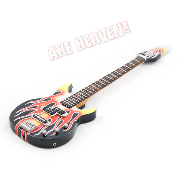 Van Halen "Michael Anthony - BB3000MA Yamaha Flame Bass" Licensed Mini Guitar