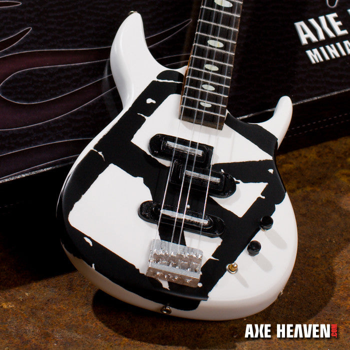 Chickenfoot "Michael Anthony -  White Bass" Licensed Mini Guitar