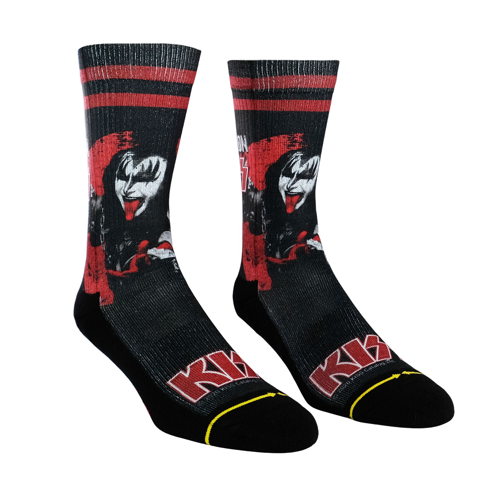 Kiss "Merge4 Collection LTD" Crew Socks Box Set (4 Pairs)