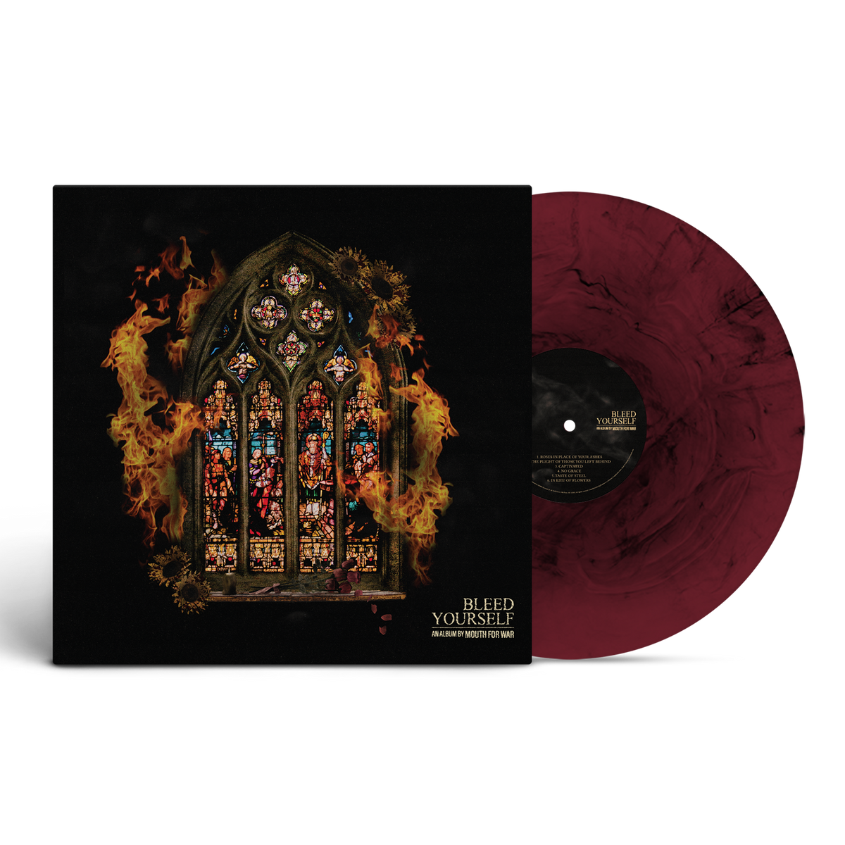 Mouth For War - Bleed Yourself Marble Vinyl MNRK Heavy