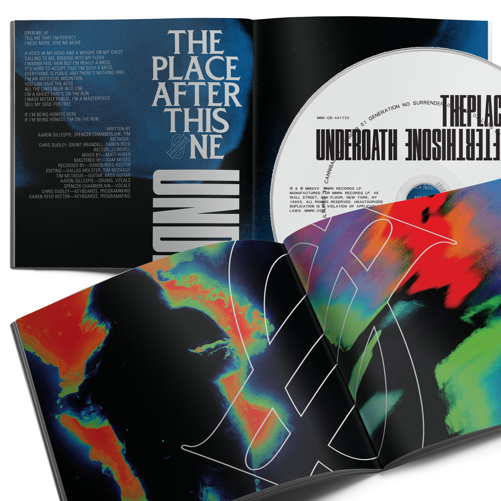 Underoath "The Place After This One" Booklet CD