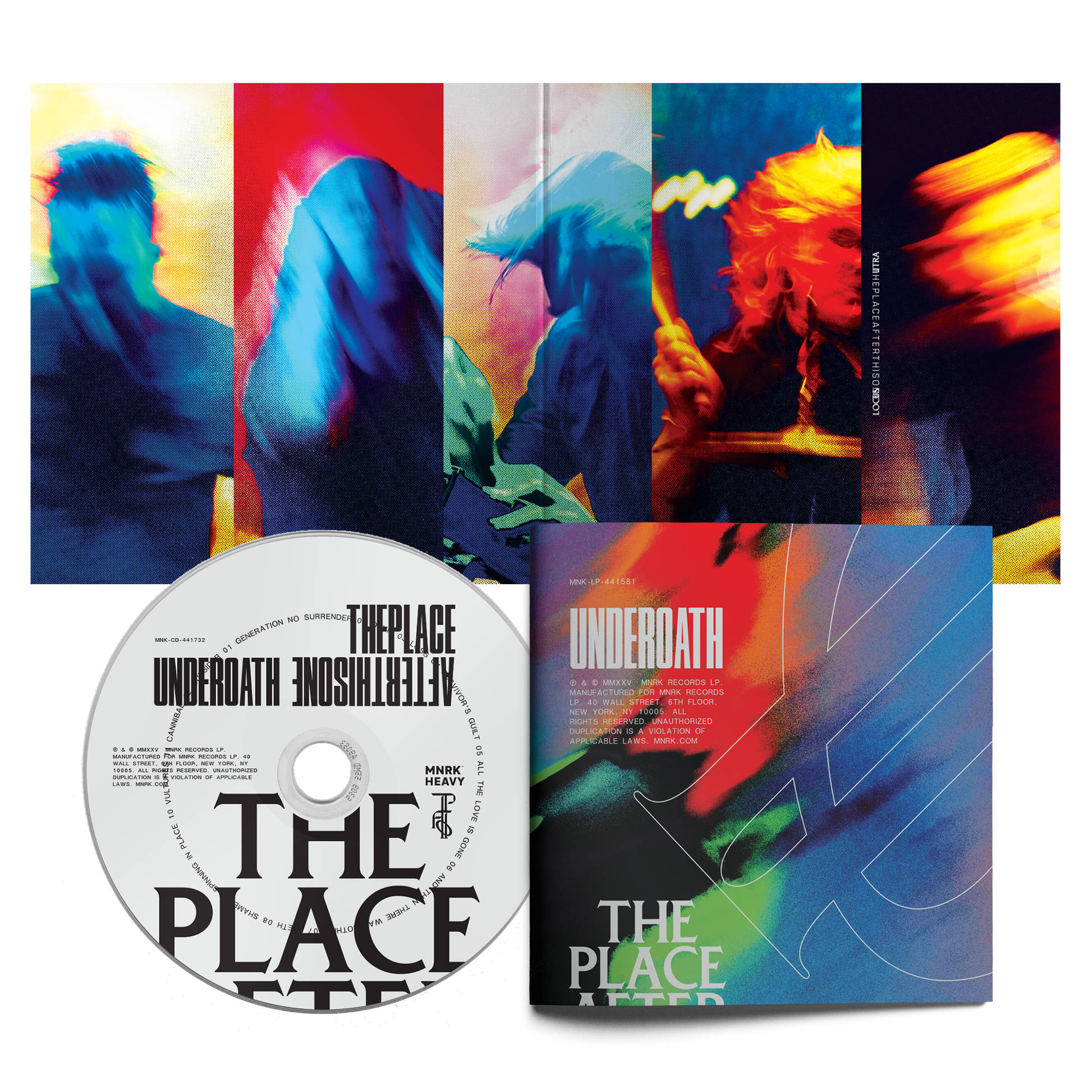 Underoath "The Place After This One" Booklet CD