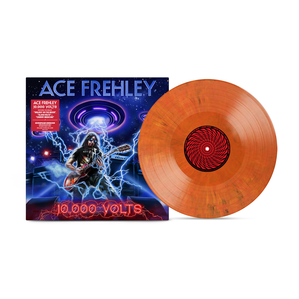 Ace Frehley - 10,000 Volts Orange Tabby Vinyl (EU Version) MNRK Heavy