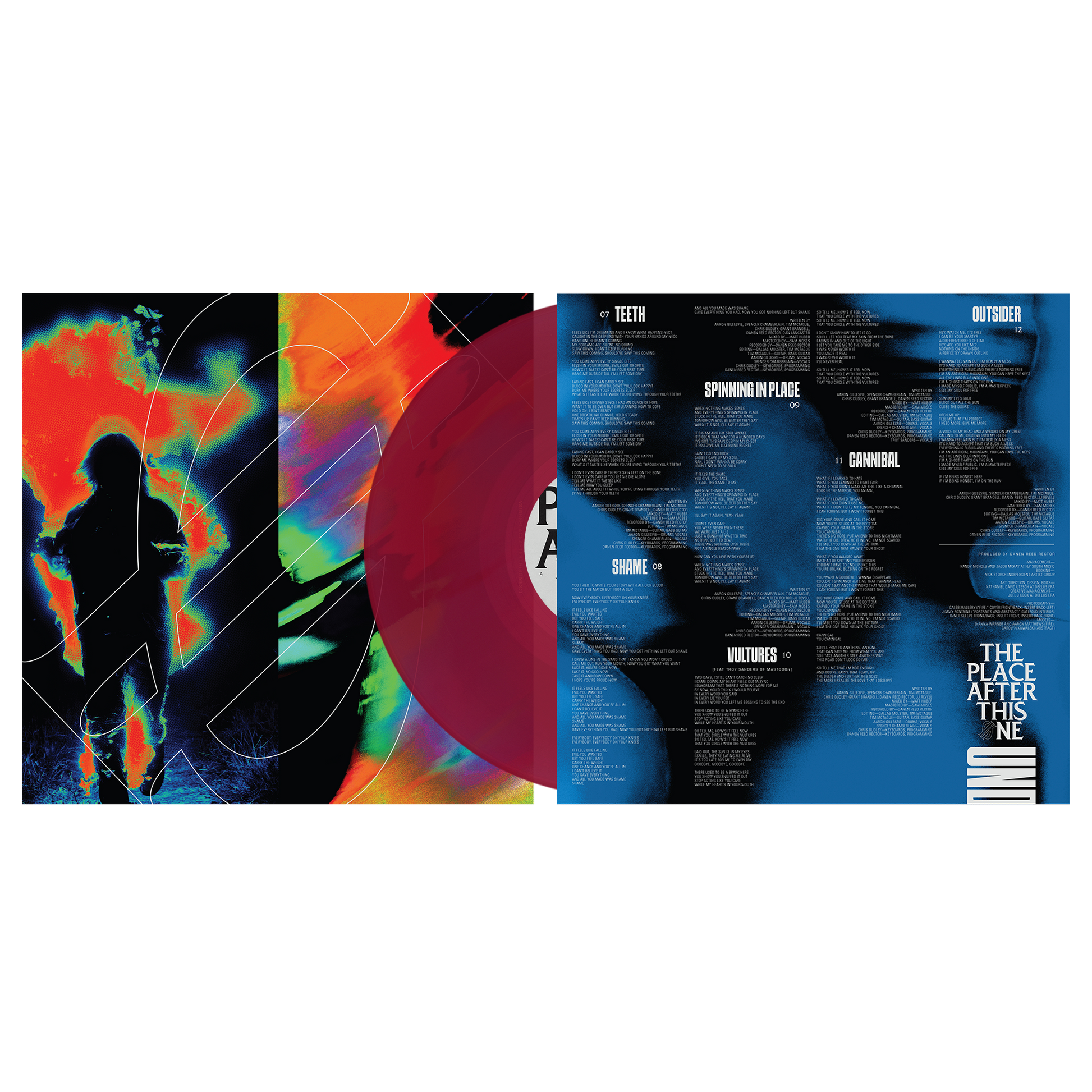 Underoath "The Place After This One" Ruby Vinyl