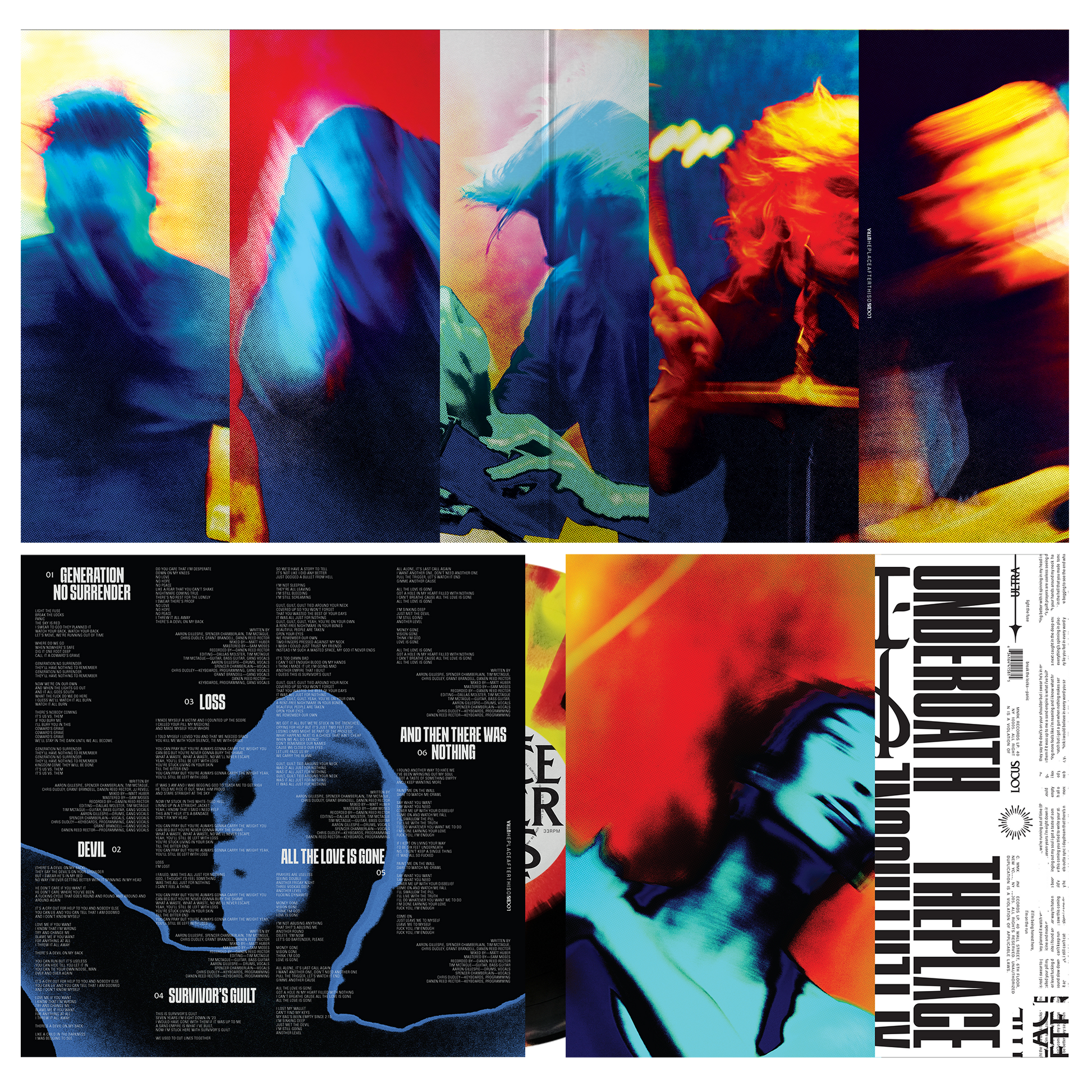 Underoath "The Place After This One" Deluxe Thermo Vinyl