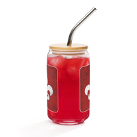 Mainstay Entertainment "Fleur de Lis" Can-Shaped Glass - Mainstay Entertainment