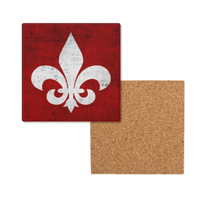 Mainstay Entertainment "Fleur de Lis" Ceramic Coasters - Mainstay Entertainment