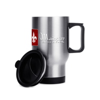 Mainstay Entertainment "Fleur de Lis Logo" 14 oz. Travel Mug - Mainstay Entertainment