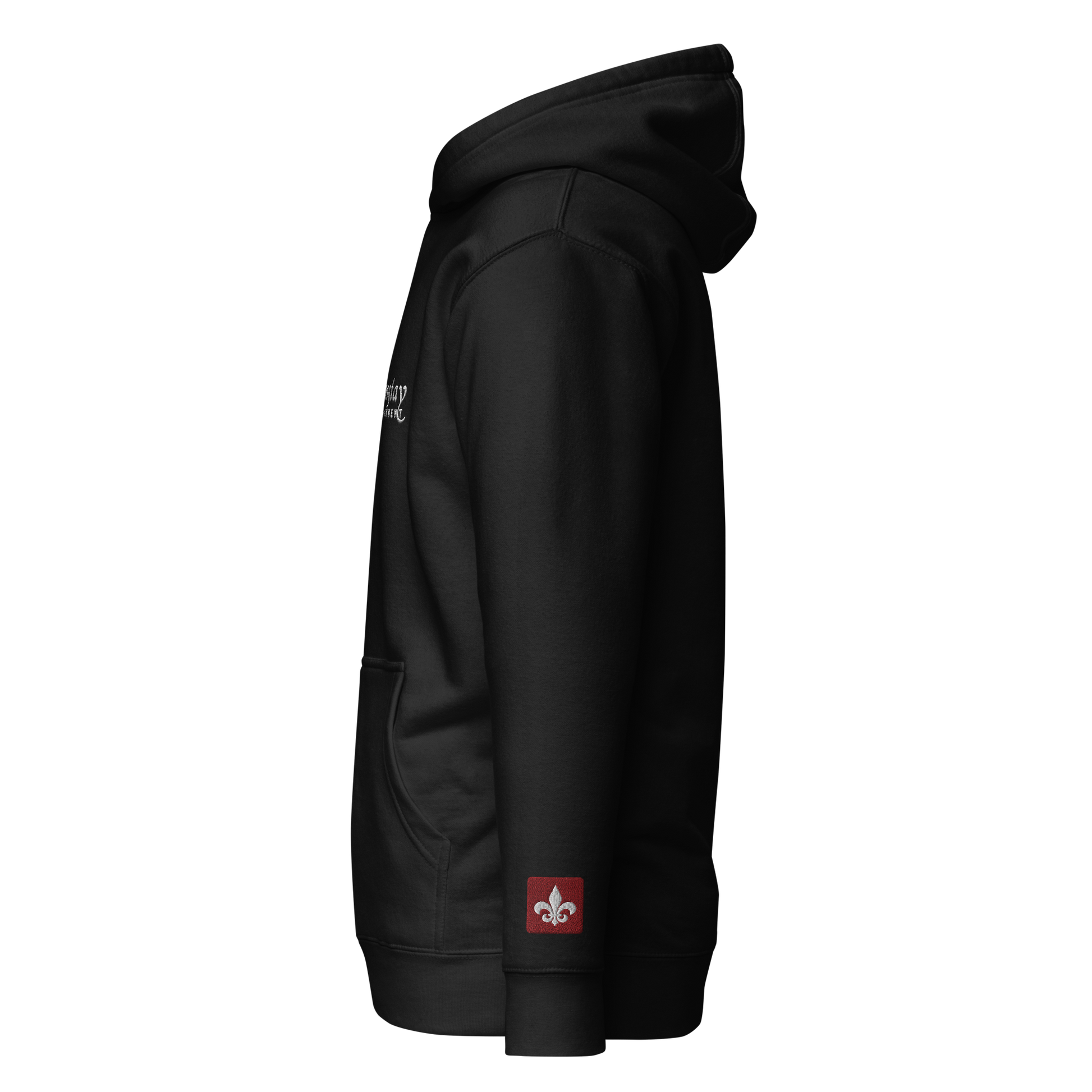 Mainstay Entertainment "Fleur de Lis Logo" Embroidered Pullover Hoodie - Mainstay Entertainment