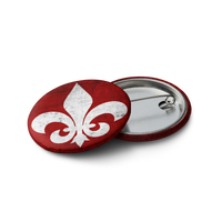 Mainstay Entertainment "Fleur de Lis" Set of (5) Buttons - Mainstay Entertainment