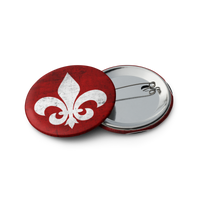 Mainstay Entertainment "Fleur de Lis" Set of (5) Buttons - Mainstay Entertainment