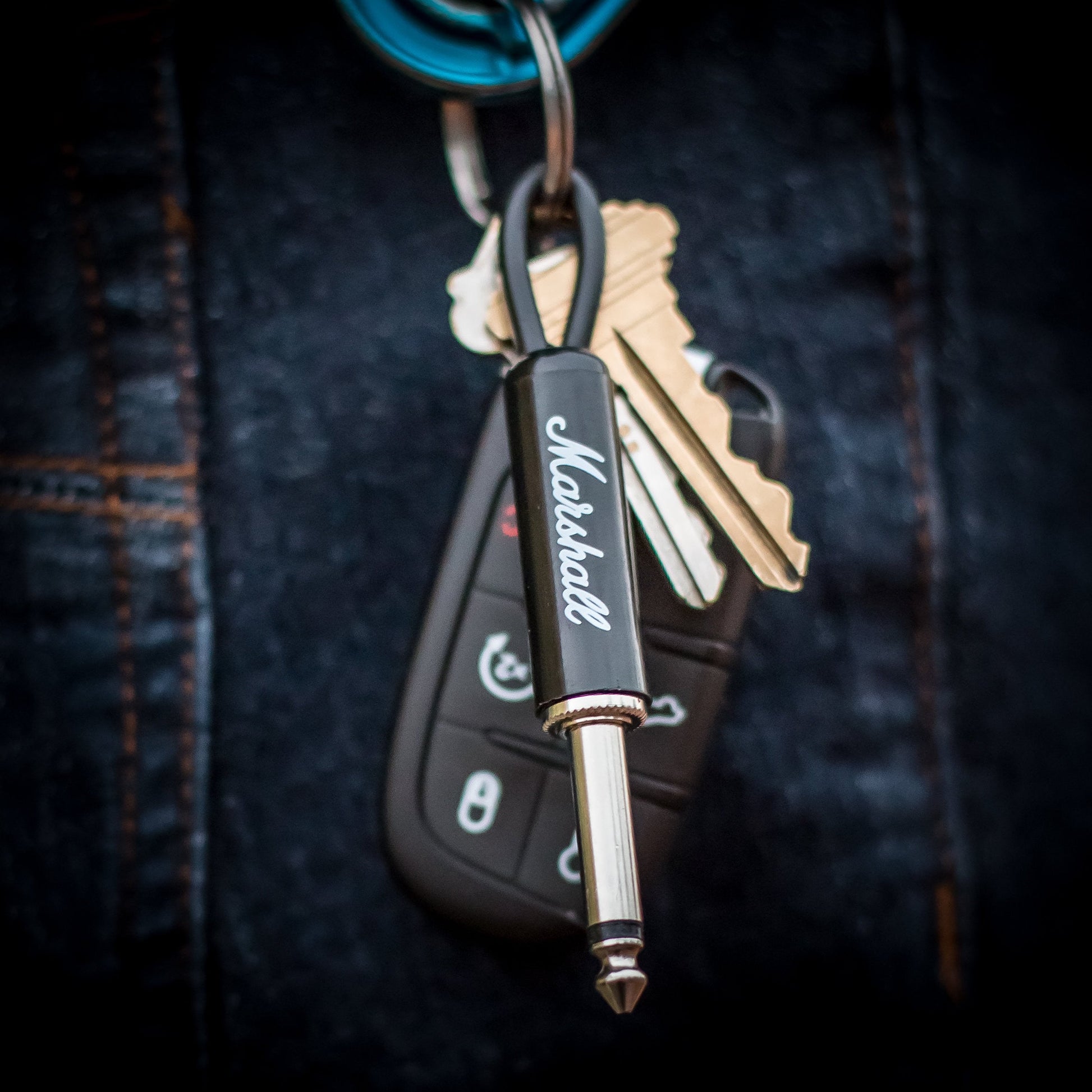 Marshall "Guitar Plug" Keychain