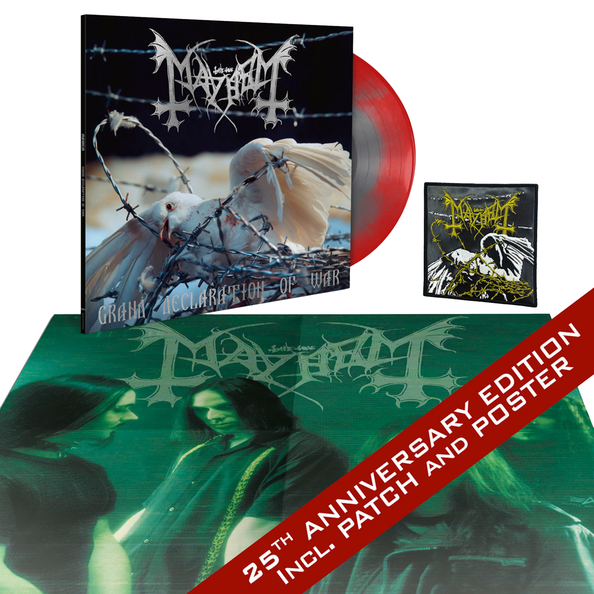Mayhem "Grand Declaration of War 25th Anniversary" Vinyl - Mainstay Entertainment