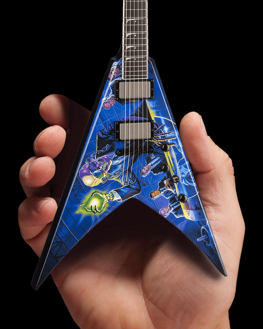 Megadeth "Dave Mustaine - Rust In Peace V" Licensed Mini Guitar - Mainstay Entertainment