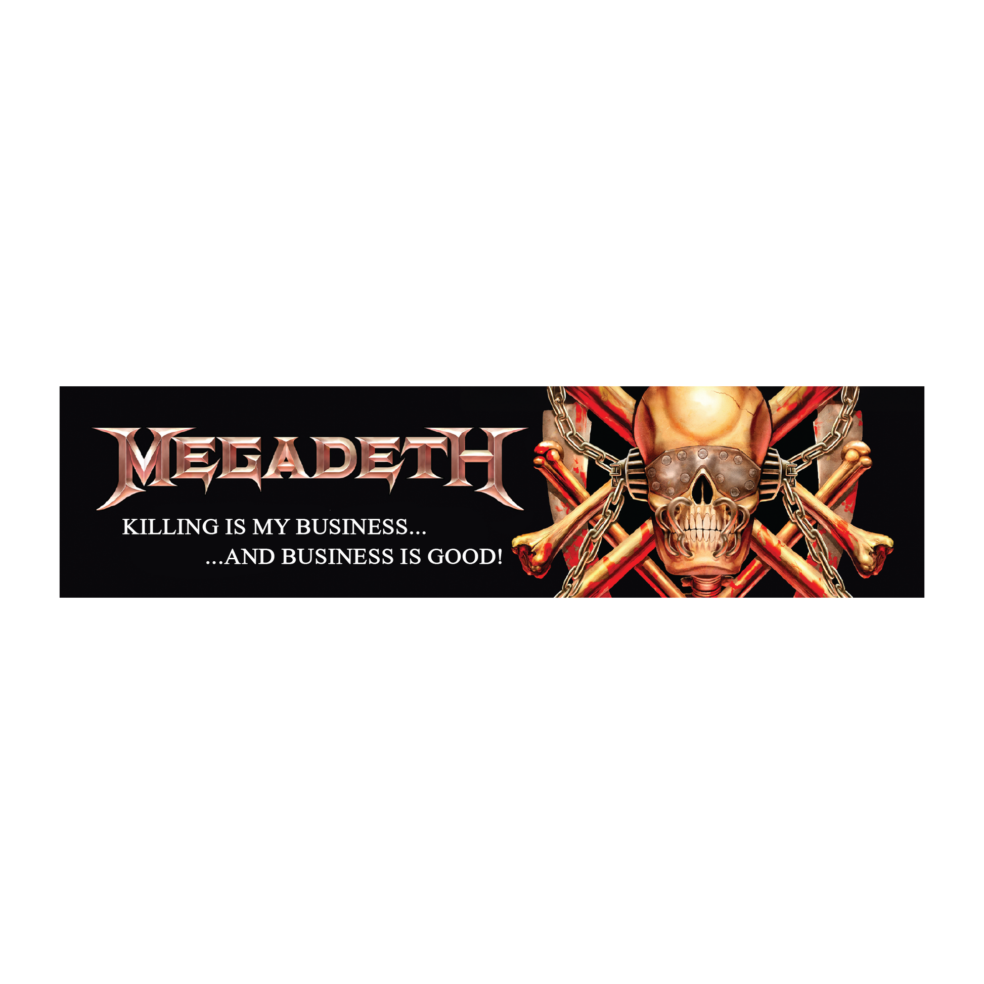 Megadeth “Killing Is My Business…” Magnetic Grill - Mainstay Entertainment