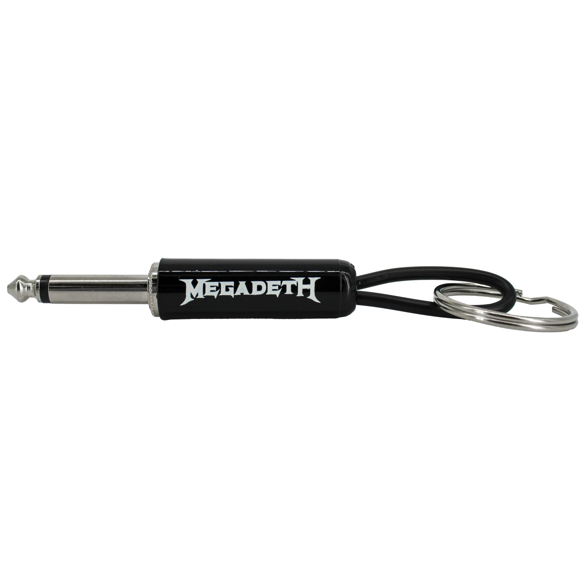 Megadeth "Logo" Guitar Plug Keychain - Mainstay Entertainment