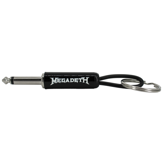 Megadeth "Logo" Guitar Plug Keychain - Mainstay Entertainment