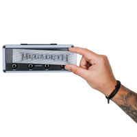 Megadeth "Whiteout Wordmark" Magnetic Grill - Mainstay Entertainment