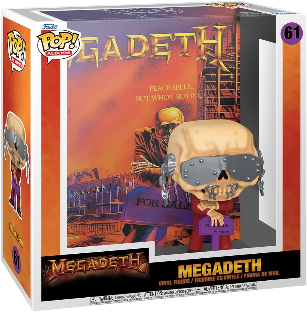 Funko Pop Albums - Megadeth Peace Sells.. But Who's Buying?  #61 Rock Movie Heroes