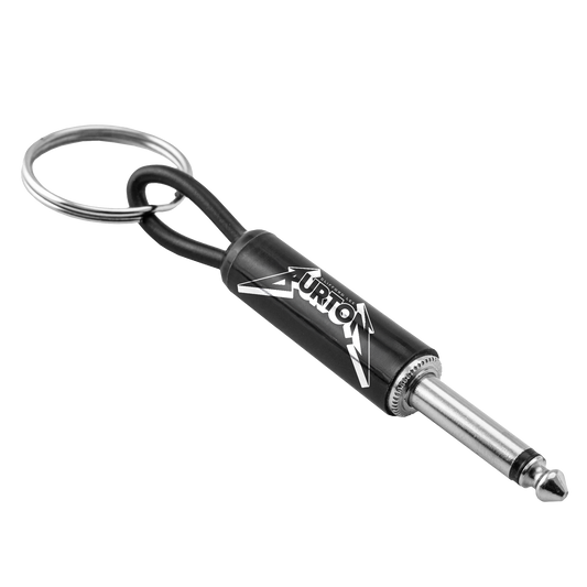 Metallica "Cliff Burton Logo" Guitar Plug Keychain - Mainstay Entertainment