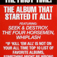 Metallica "Kill 'Em All" Vinyl - Mainstay Entertainment