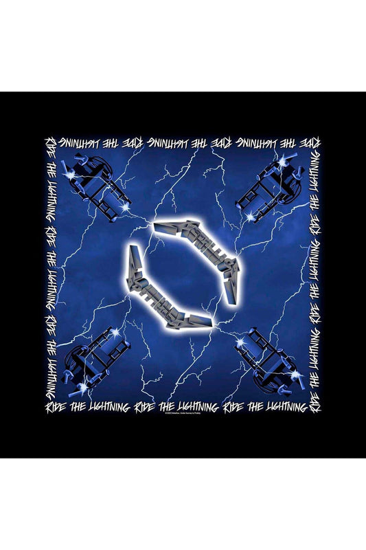 Metallica - Ride the Lightning Bandana Official Rock Movie Heroes