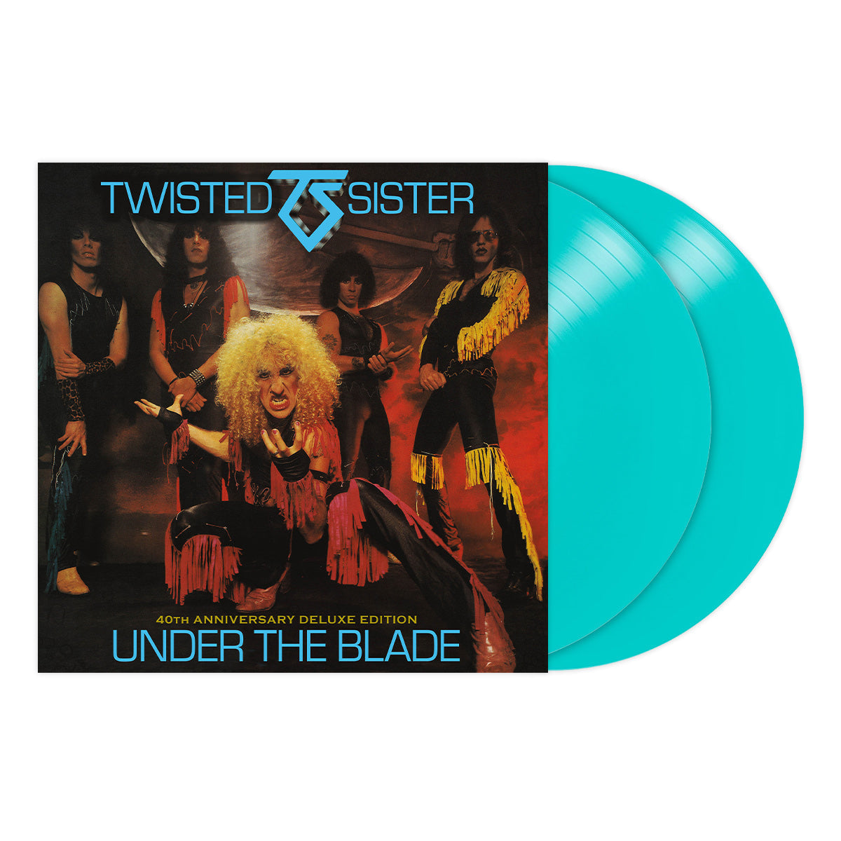 TWISTED SISTER ‘UNDER THE BLADE’ 40TH ANNIVERSARY 2LP (Limited Edition, Turquoise Vinyl) Revolver Magazine