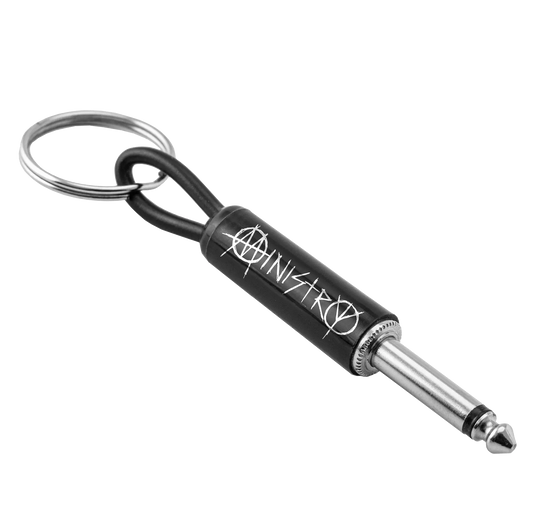 Ministry Logo Guitar Plug Keychain Pluginz Keychains
