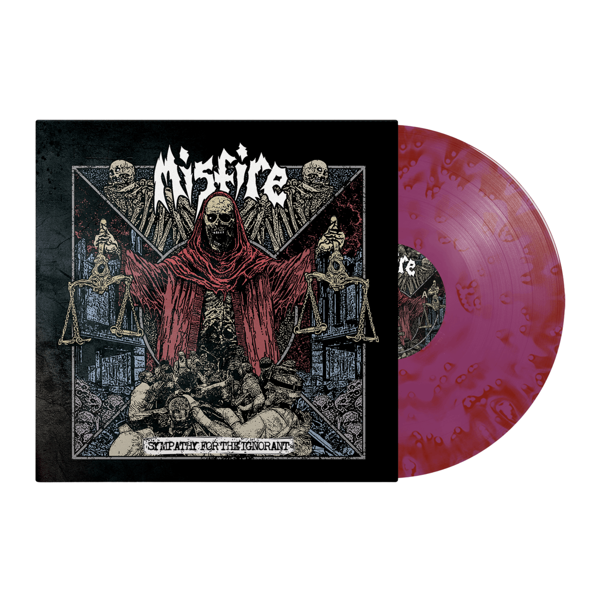 Misfire - Sympathy for the Ignorant Ghostly Vinyl MNRK Heavy