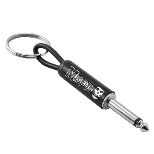Misfits "Logo" Guitar Plug Keychain - Mainstay Entertainment