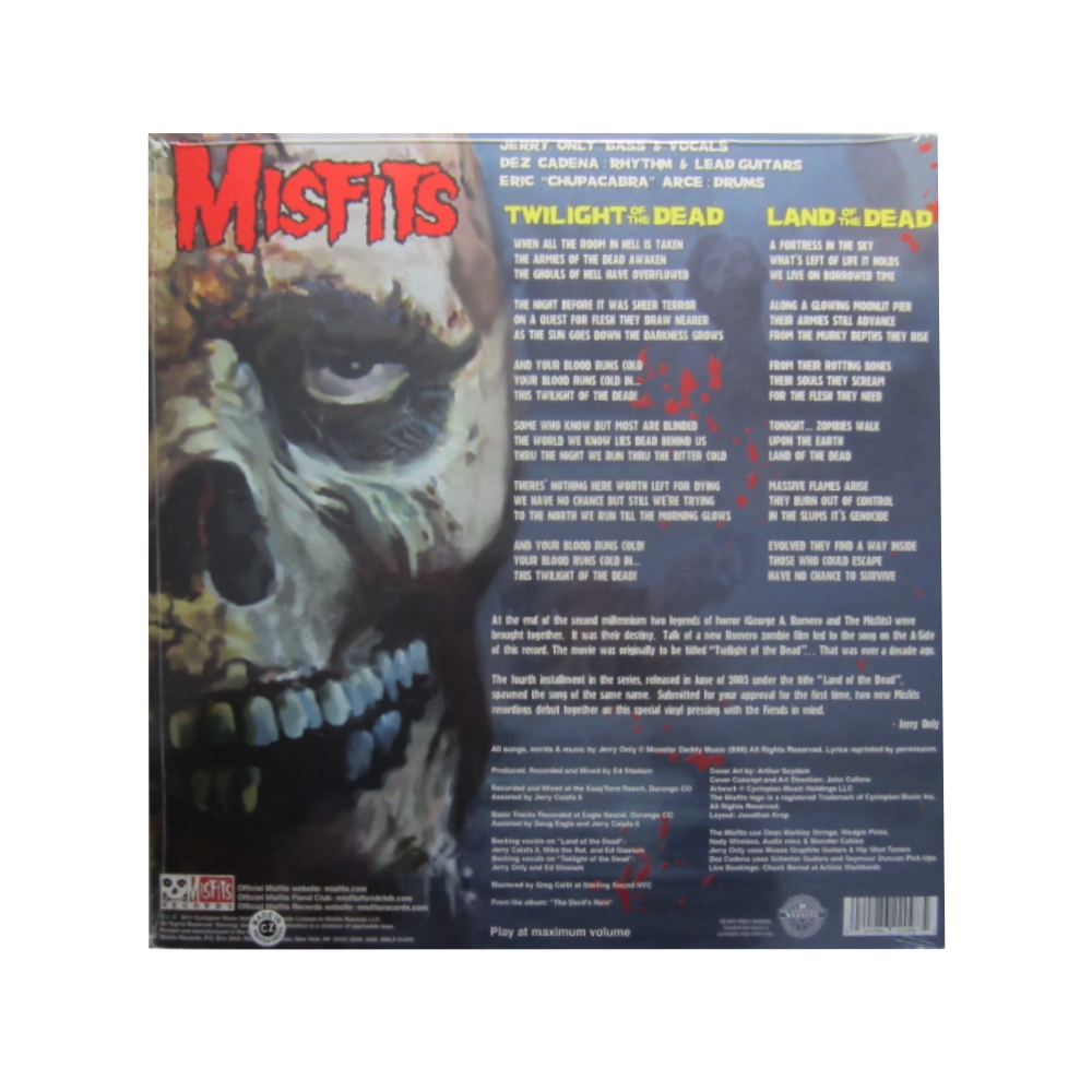 Misfits "Twilight Of The Dead / Land Of The Dead" Vinyl - Mainstay Entertainment