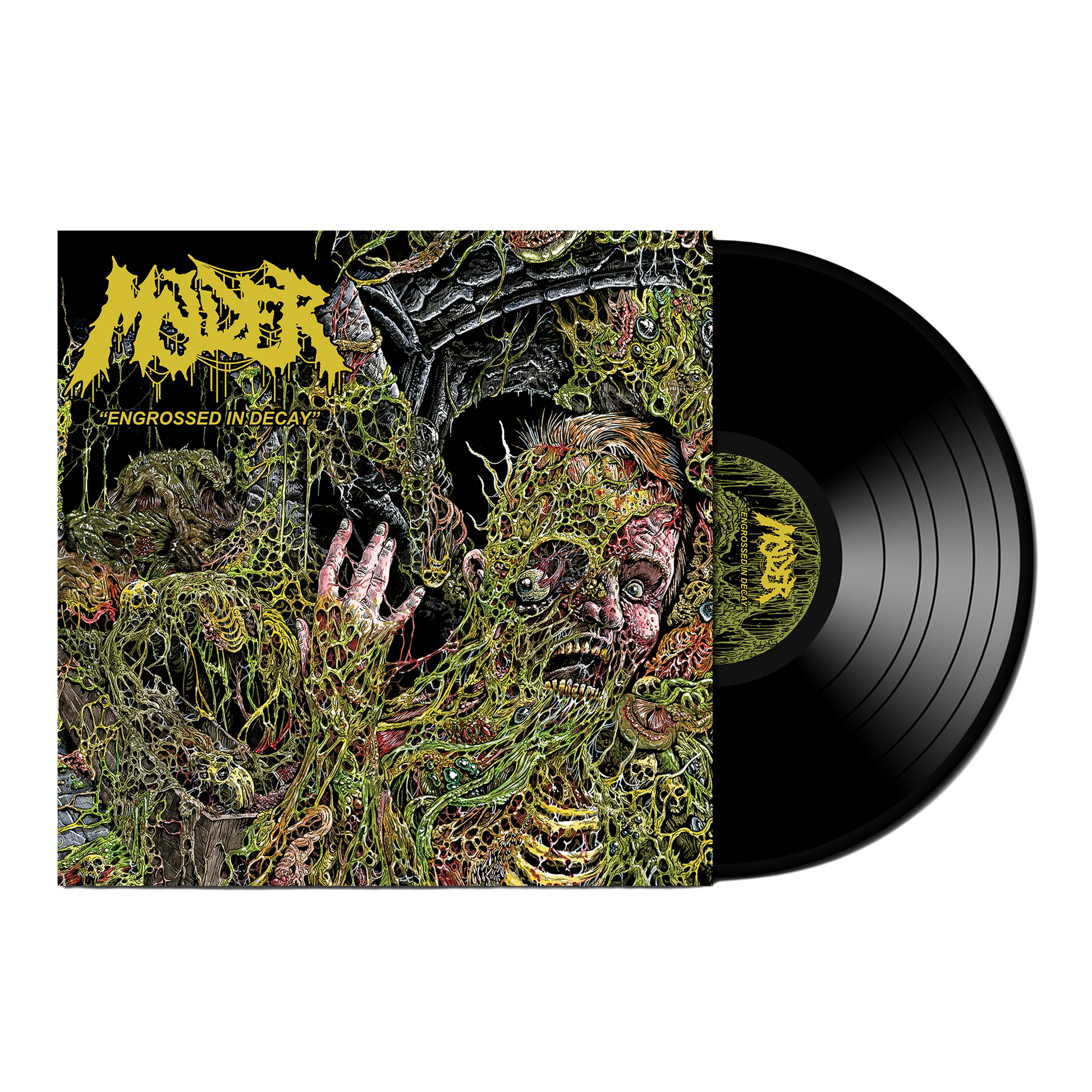 Molder "Engrossed In Decay" Black Vinyl