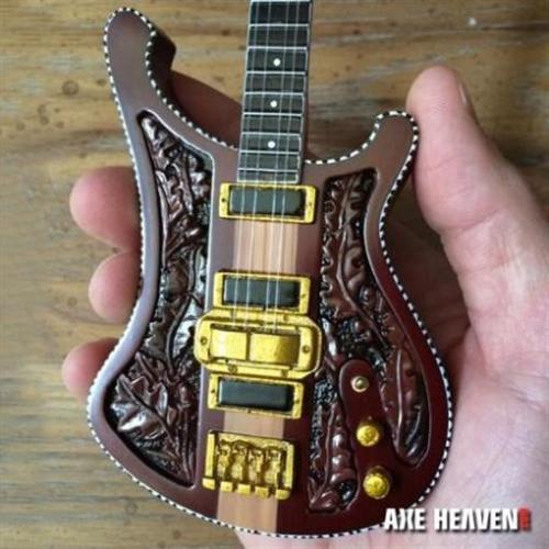 Motörhead  "Lemmy Kilmister - Signature Carved Bass" Mini Guitar - Mainstay Entertainment