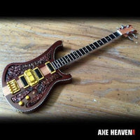Motörhead  "Lemmy Kilmister - Signature Carved Bass" Mini Guitar - Mainstay Entertainment