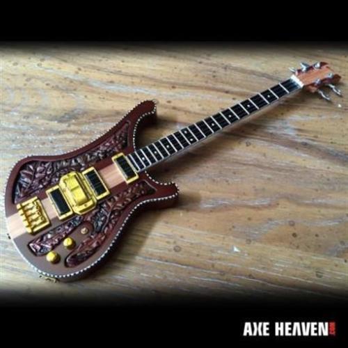 Motörhead  "Lemmy Kilmister - Signature Carved Bass" Mini Guitar - Mainstay Entertainment