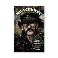 Motörhead "No Remorse: The Illustrated True Stories of Lemmy Kilmister & Motörhead" Standard Hard Cover Book - Mainstay Entertainment
