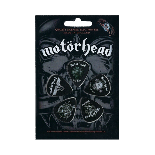 Motörhead "Set of 5" Licensed Guitar Picks - Mainstay Entertainment