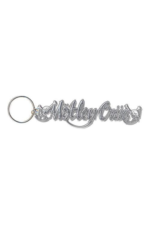 Motley Crue - Skull Logo Metal Keychain Keyring Rock Movie Heroes