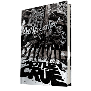 Mötley Crüe "The Dirt: Declassified" Deluxe Hard Cover Book Bundle